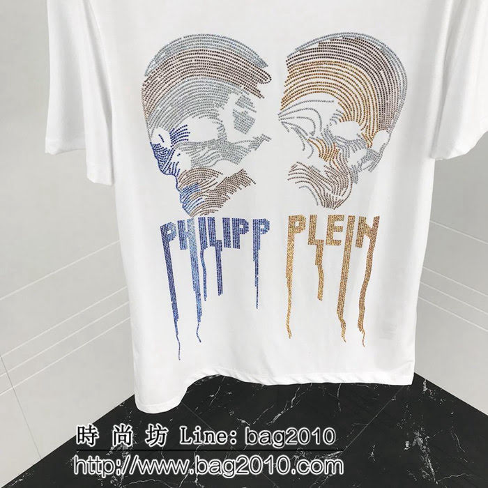 pp 19ss早春 燙鑽短袖 大幅度進口奧鑽燙鑽工藝 定制絲光棉 工藝細節完美 ydi2544